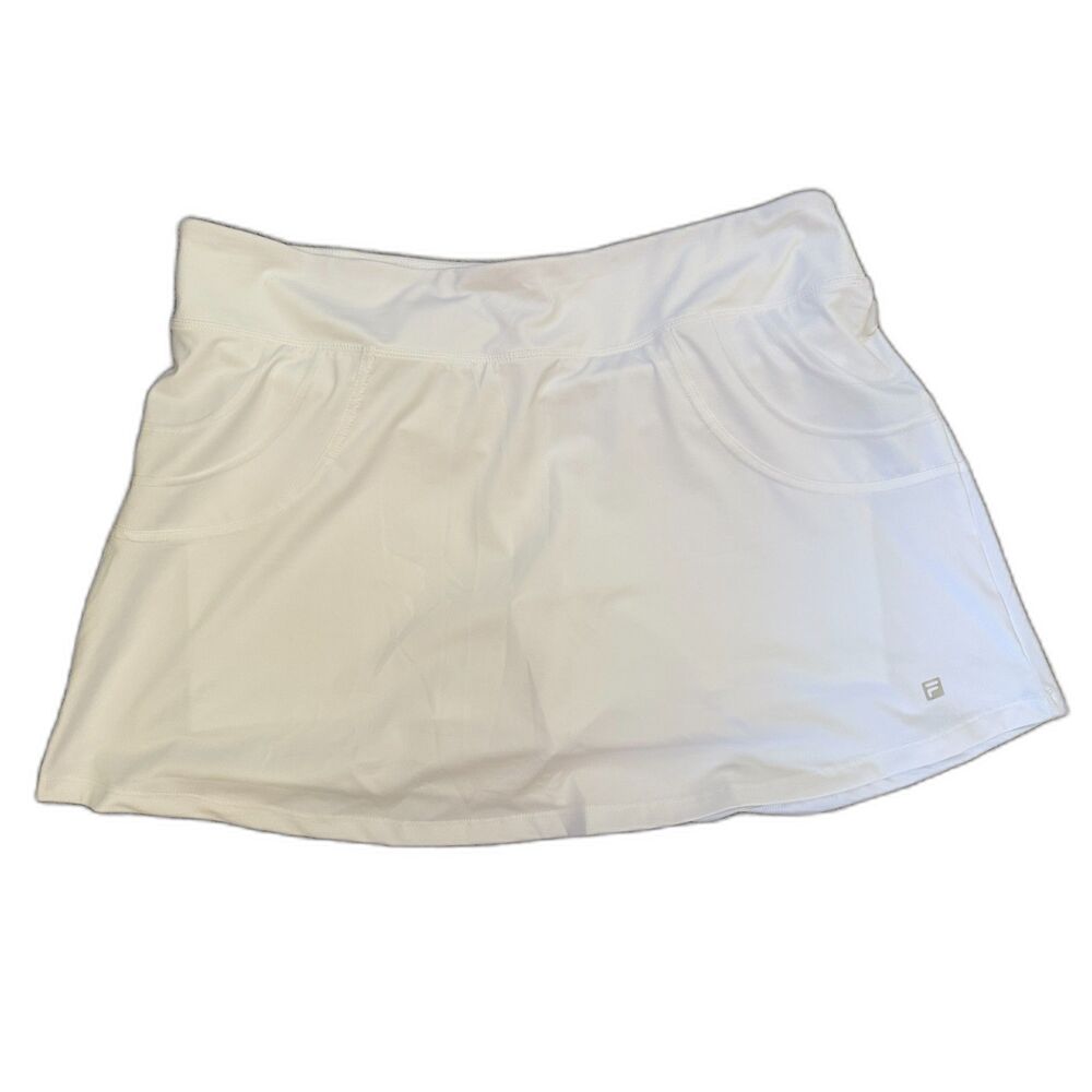 NWT Fila Performance Coolmax White Athletic Skort XXL - Picture 2 of 9